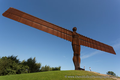 Photograph of The Angel of the North, Gateshead, Northumberland, UK.