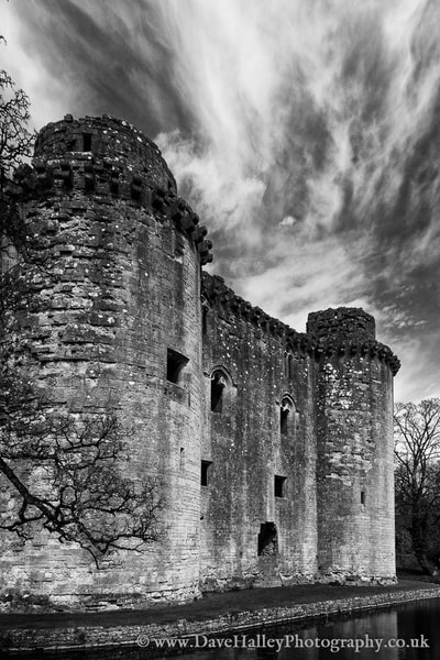 Photograph of Nunney Castle (English Heritage), Nunney, nr Frome, Somerset, UK.